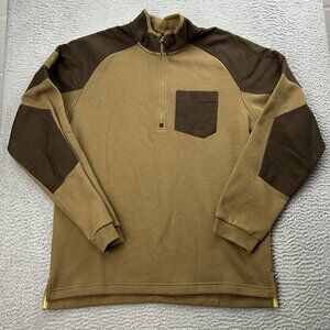 5.11 Tactical Radar Fleece Half Zip Kangaroo Brown Pullover Men’s Size L